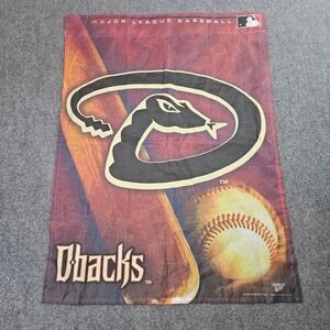 Arizona Diamondbacks Banner Flag WinCraft MLB 27x37 Red D-backs Baseball Phoenix